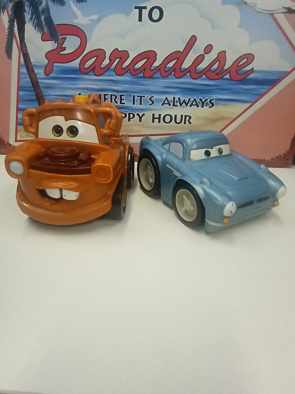 Cars Prix Sally And Matter Lot Of Two Cars